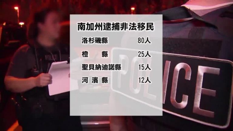 移民海關執法局 南加州逮捕162人