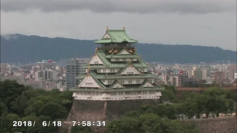 大阪6.1强震 让居民忆23年前阪神大地震