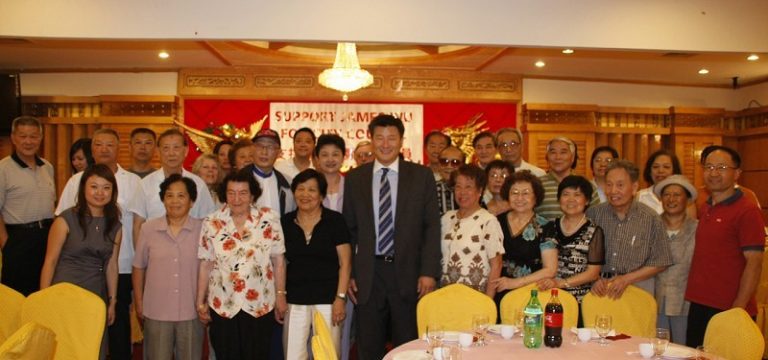完成黨內連署 吳明曉辦感恩餐會