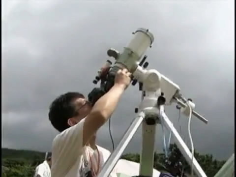 中國日本準備迎接日全蝕
