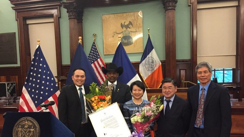 纽约市议会首次举办庆祝台湾文化传统活动