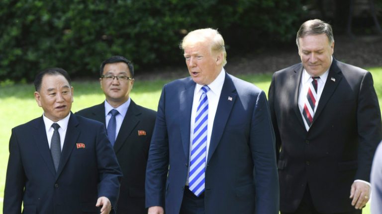 川普白宮會見朝鮮特使 接金正恩親筆信