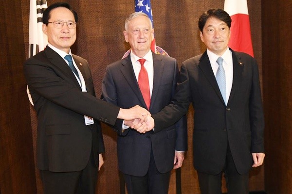 美日韓國防部長：朝鮮若真棄核 人民生活將大幅改善