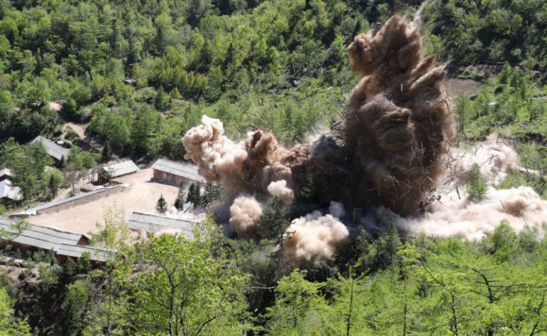 美情報網站：朝核試場僅爆破入口 坑道仍可修復使用