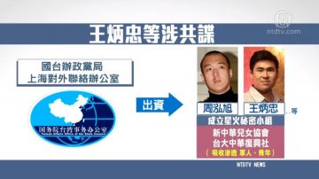 周泓旭共谍案 王炳忠等新党青年军遭起诉