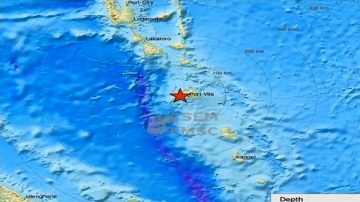 太平洋岛国万那杜遇6.1强震 尚未传出灾情