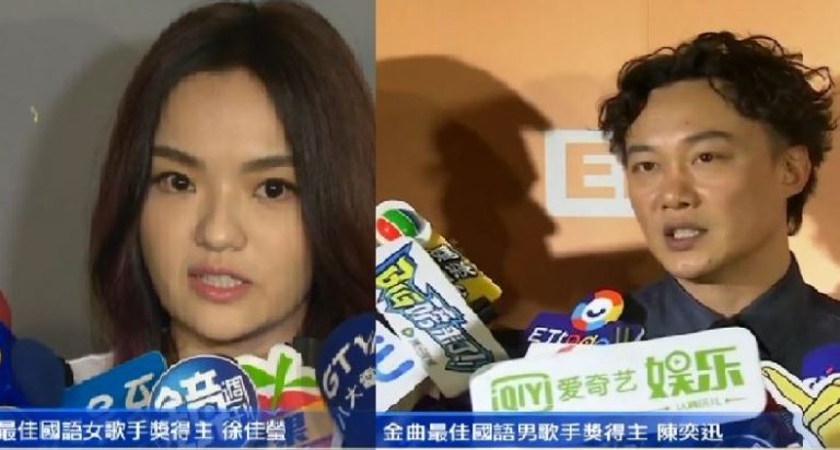 徐佳瑩三度入圍奪歌后 歌王陳奕迅謝台灣
