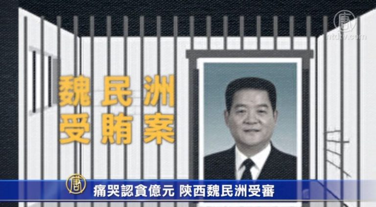 痛哭認貪億元 陝西魏民洲受審