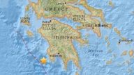 希臘外海5.5地震深度30公里 尚未傳出災損