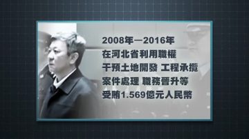 張越受賄1.57億獲刑15年 隱密職務再受關注