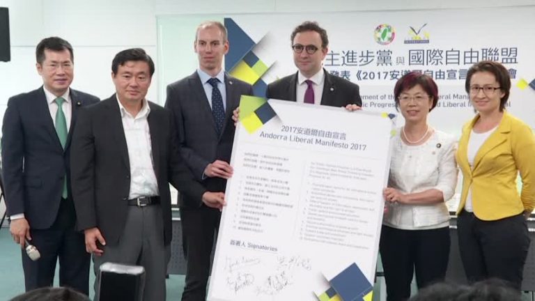 國際自由聯盟台灣發宣言 立委籲制約中共