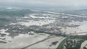 日本罕見暴雨肆虐 致76死千人被困