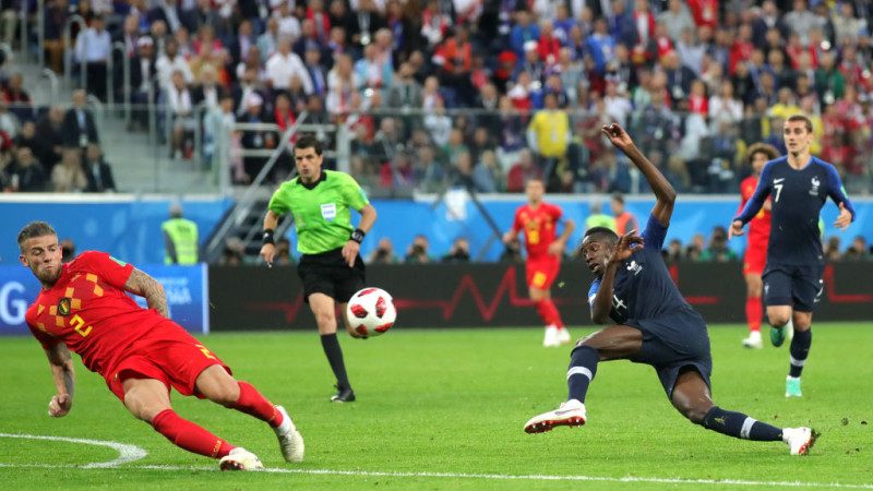 法国1:0胜比利时 三度挺进世界杯决赛
