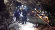 泰洞穴救人細節曝光 童昏沉躺擔架 抽水機故障險釀悲劇