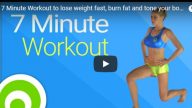 7分钟快速瘦身运动 改善你的健康 在家就可完成（视频）