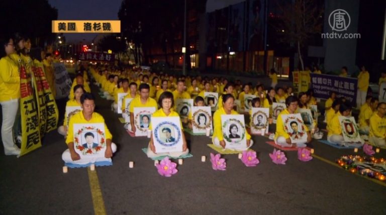 反迫害19年 各地法輪功集會遊行講真相