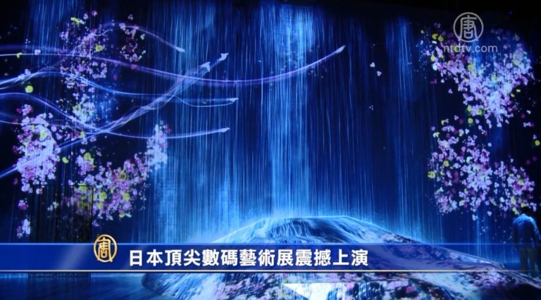 日本頂尖數碼藝術展震撼上演