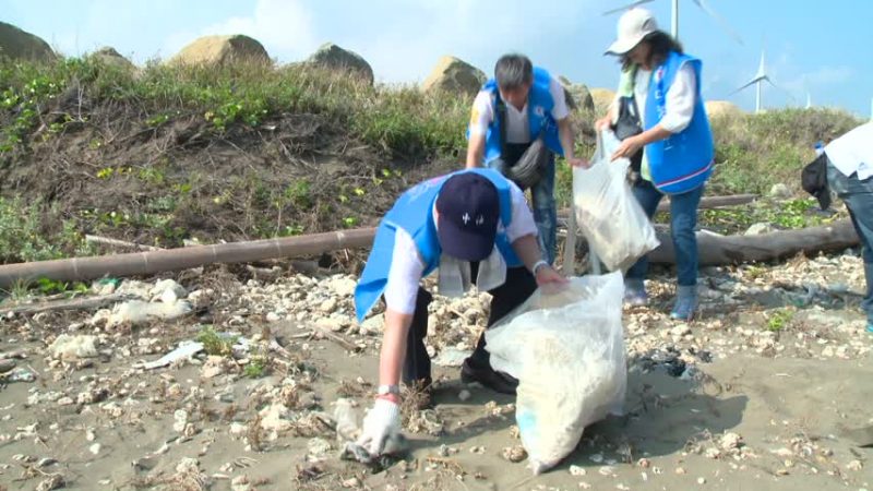 天然氣接收站預定地淨灘 戴謙盼環評快過