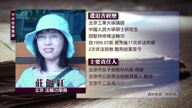 中共迫害實錄：庄偃红