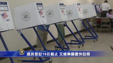 选民登记19日截止 艾维乐吁尽快注册 显示力量