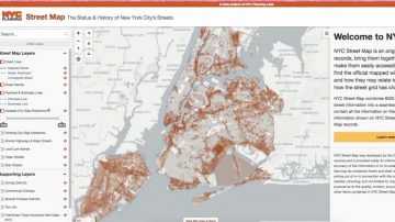 纽约推全新街道地图 见证百年变迁