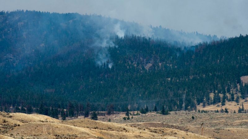 加国BC省正面临森林大火及烟雾紧急状态