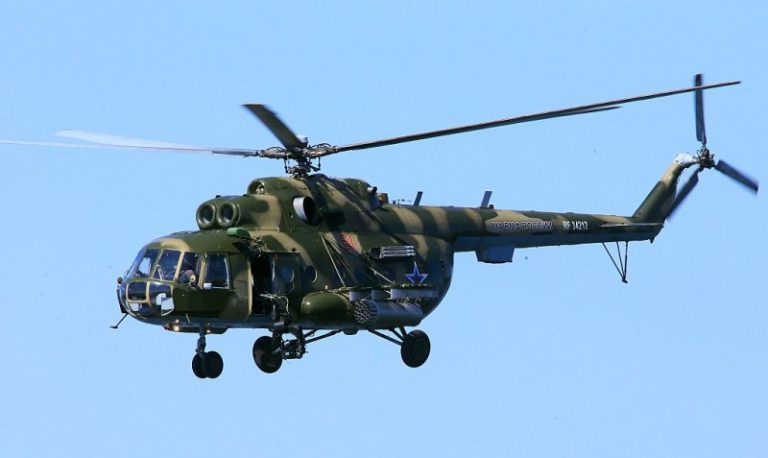 俄羅斯米-8直升機墜毀 機上18人全罹難