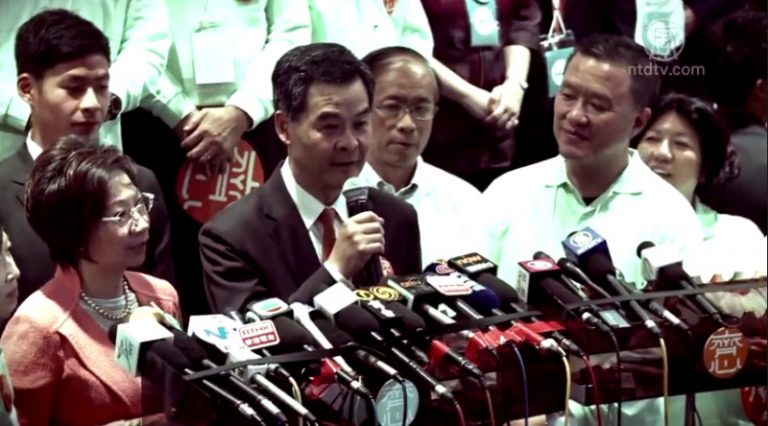 【禁聞】梁振英涉貪案無交代 港政黨促速查