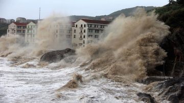 台风摩羯酿浙江暴雨 本周中国沿岸三台进逼