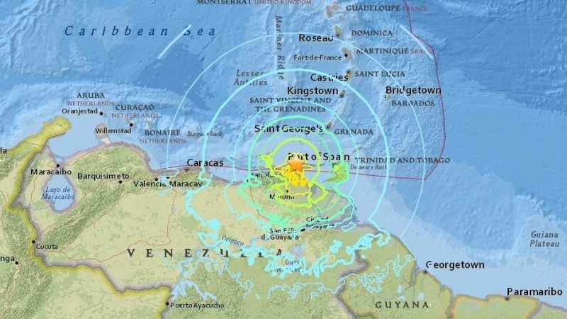 7.3深层地震袭委内瑞拉 6.7袭万那杜 无海啸威胁