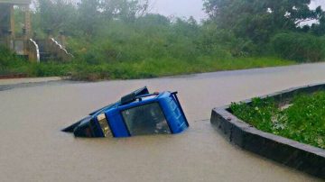 致災性暴雨襲擊南台灣 嘉義鹿草達820毫米 已知1死11傷