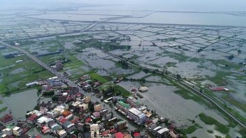 強降雨影響 嘉義沿岸4鄉鎮淹水未消退