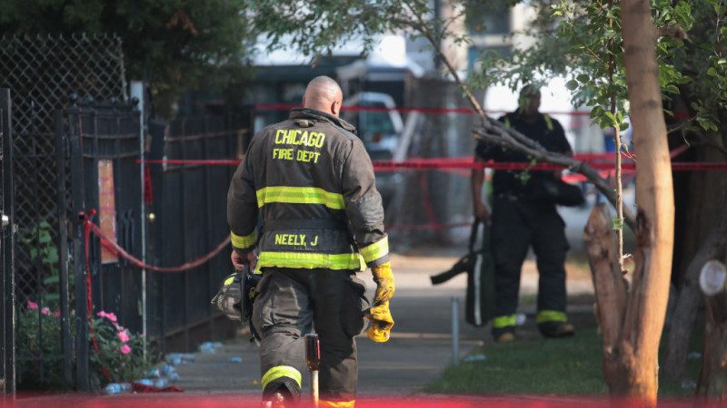 芝加哥住宅凌晨恶火 8人丧生包括6孩童