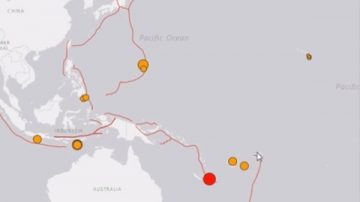 7.1级强震袭南太平洋岛屿 震央沿岸居民应保持警戒