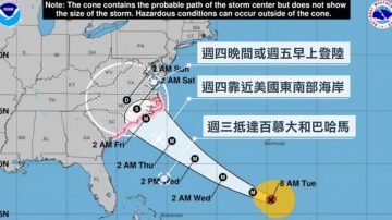 颶風佛羅倫斯轉襲美東 緊急撤離150萬人