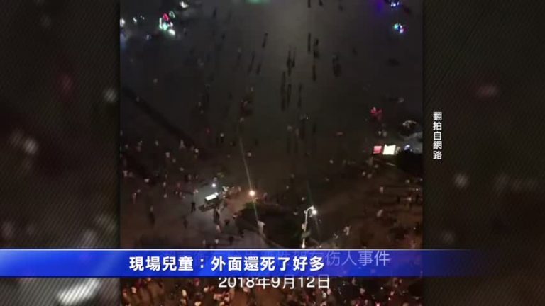 湖南汽車故意撞人事故 數十人死傷