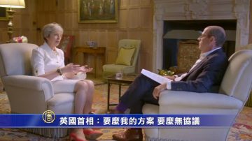 英國首相：要麼我的方案 要麼無協議