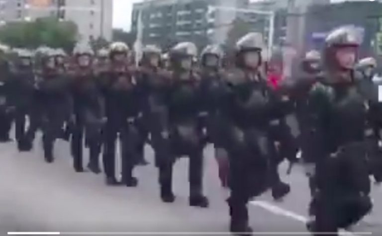 湖南耒陽鎮壓維權家長 大批武警進駐