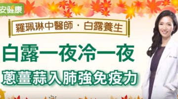 白露時節感冒等傳染病好發 蔥薑蒜煮雞湯 增強免疫力、提高體溫、預防疾病（視頻）