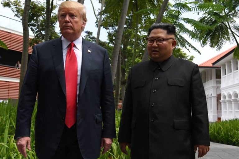 朝鮮閱兵現積極信號 川普:喜歡與金正恩對話