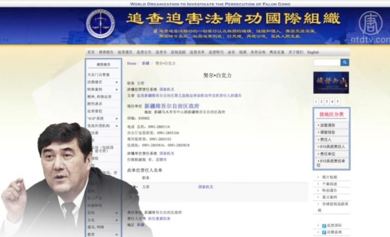 中共能源局局長努爾‧白克力落馬