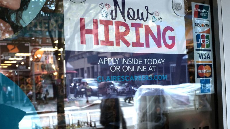 美9月失業率僅3.7%  創50年來新低