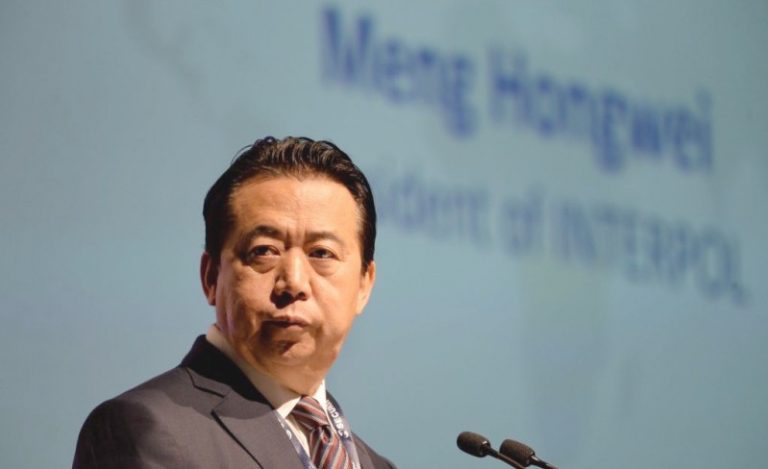 中方對孟宏偉下落保持緘默 傳孟在某方面對抗當局