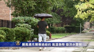 颶風邁克爾擦過紐約 氣溫急降 發洪水警報