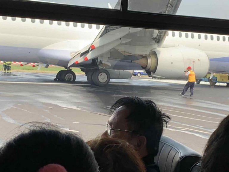 華航班機降落爆胎 急停跑道影響逾3400名旅客