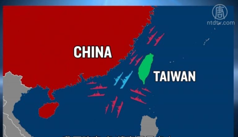 【中國解密】美國軍艦經過台灣海峽 中共艦艇尾隨