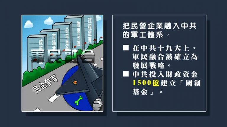 【禁聞】軍民融合瞄準高科技 方便竊取技術？
