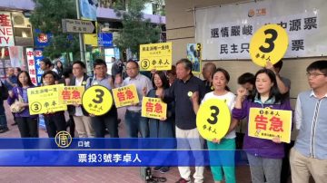 港民主派李卓人吁支持 批中共打压选情