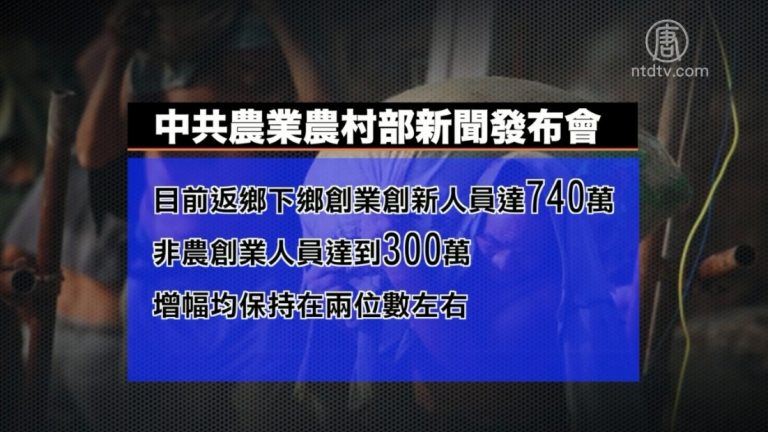 【微視頻】中共用2017年數據掩蓋2018年職位流失