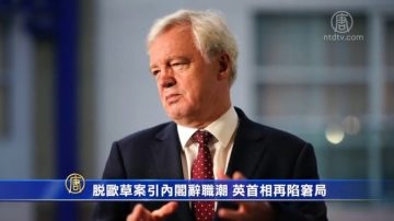 脱欧草案引内阁辞职潮 英首相再陷窘局